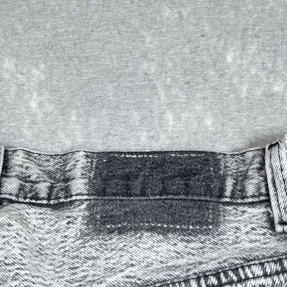 Vintage LEVI'S 501 Jeans Men’s 38x34 Straight Leg Black Acid Wash Denim MADE USA - Picture 10 of 16